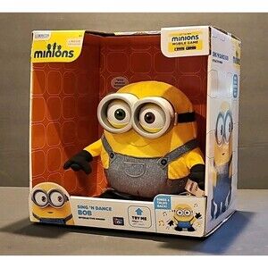 NEW Minions Movie Sing 'N Dance BOB Interactive Minion Thinkway Toys NIB